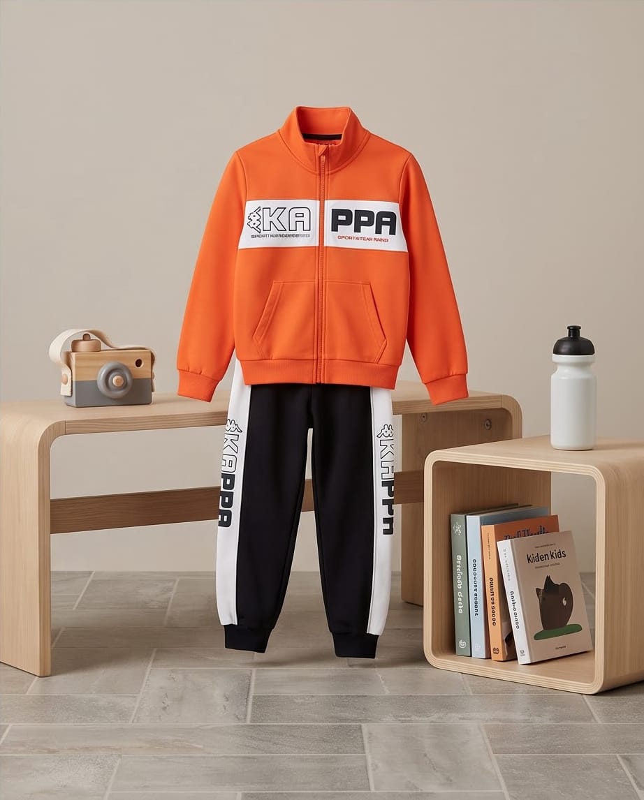 KAPPA Completo Bimbo/a Bold Band Block Tracksuit