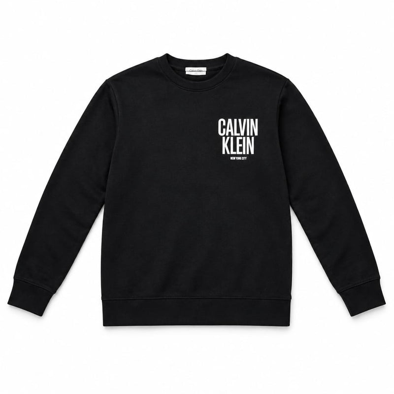 Calvin Klein Felpa Uomo Bold CK Presenza Urbana