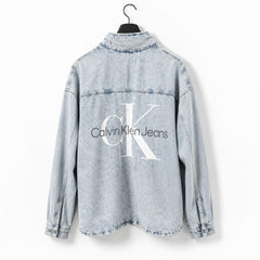 Calvin Klein Jeans – Giacca di jeans imbottita oversize