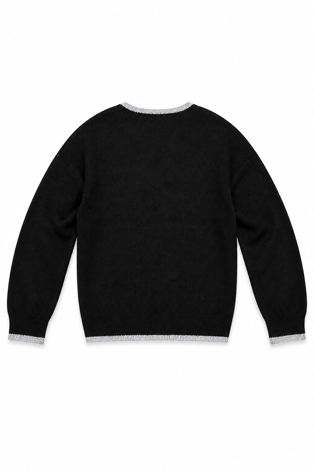 ONLY Maglione Scollo a V con Profili Lurex