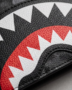 SPRAYGROUND Portafoglio Shark In Paris WTF Bubbly Black
