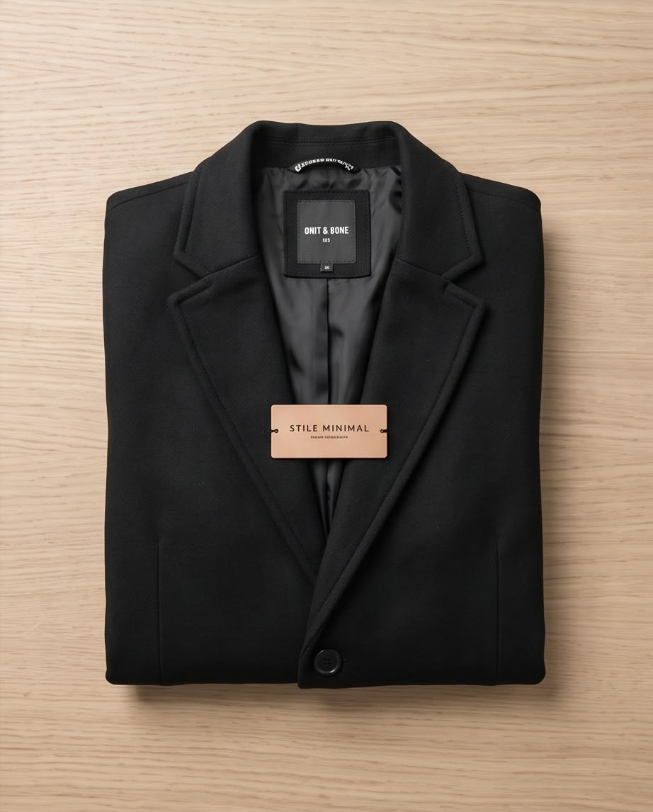 ONLY & SONS Cappotto Lungo Classico Senza Tempo
