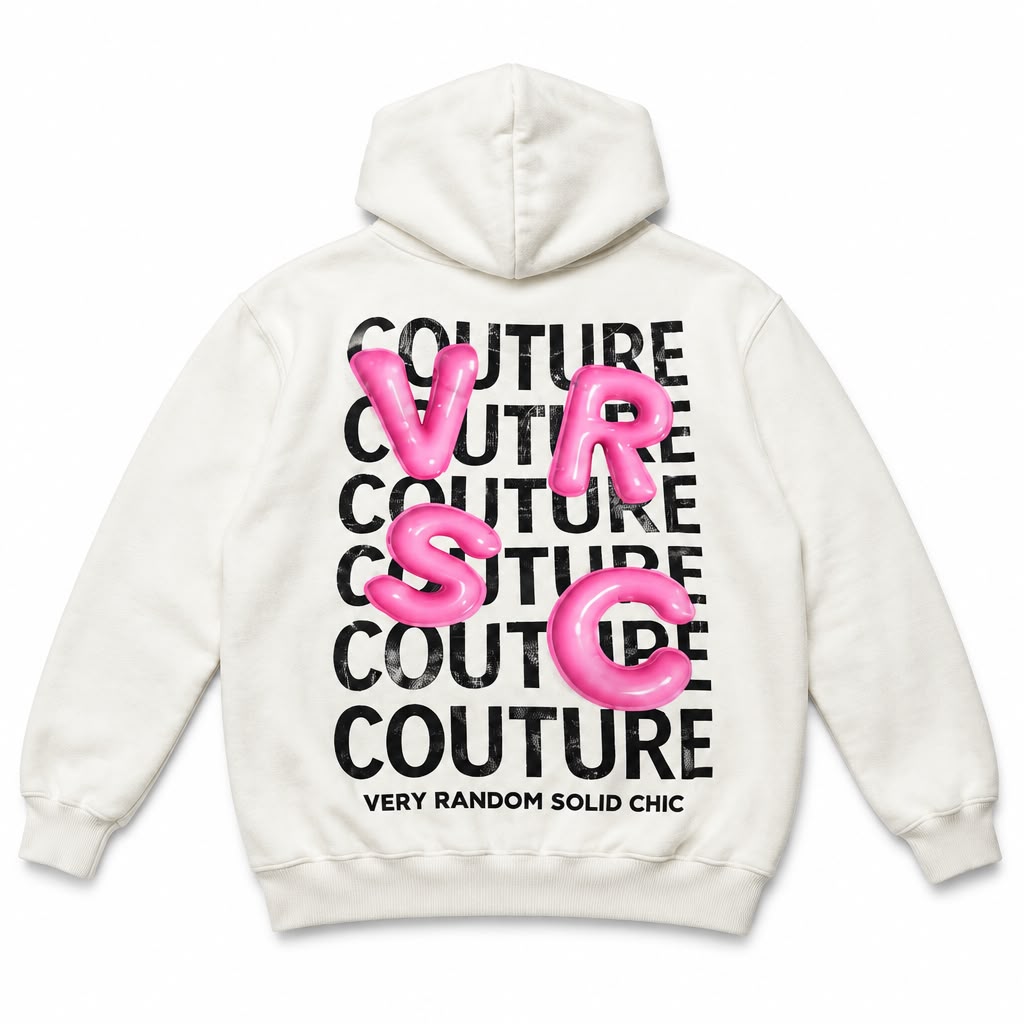 Versace COUTURE Felpa Hoodie Inflated Back Print
