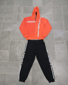 UMBRO Completo Bimbo/a Vibrant Red Racing Tracksuit