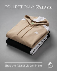 KAPPA Completo Bimbo/a Tuta Stripe Block Modern