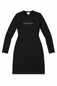 Calvin Klein  Abito in Maglia Allure Minimal