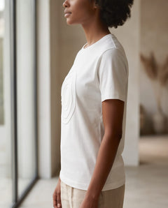 T-shirt Gabrielle Gucci Embossed