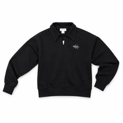 CALVIN KLEIN JEANS Felpa Donna Collo Polo Monogram