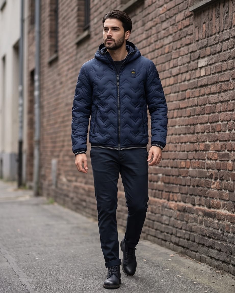 Piumino Blauer Uomo con cappucci