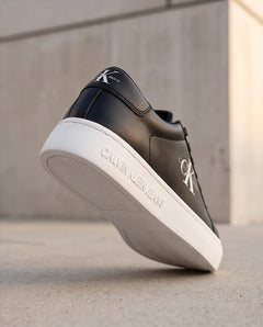 CALVIN KLEIN Scarpa Sneaker Nera Logo CK