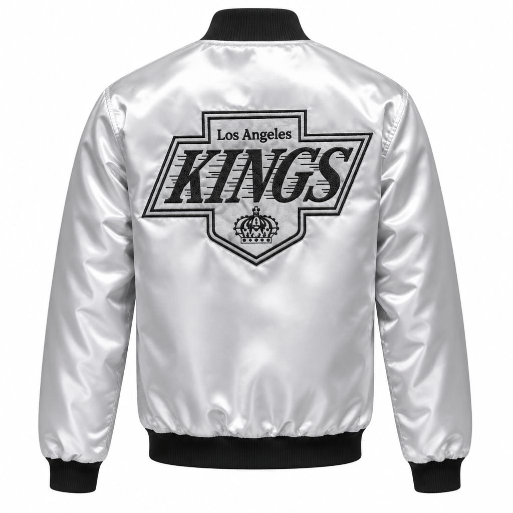 Mitchell & Ness NBA – Team OG 2.0 Lightweight Satin Jacket Vintage Logo