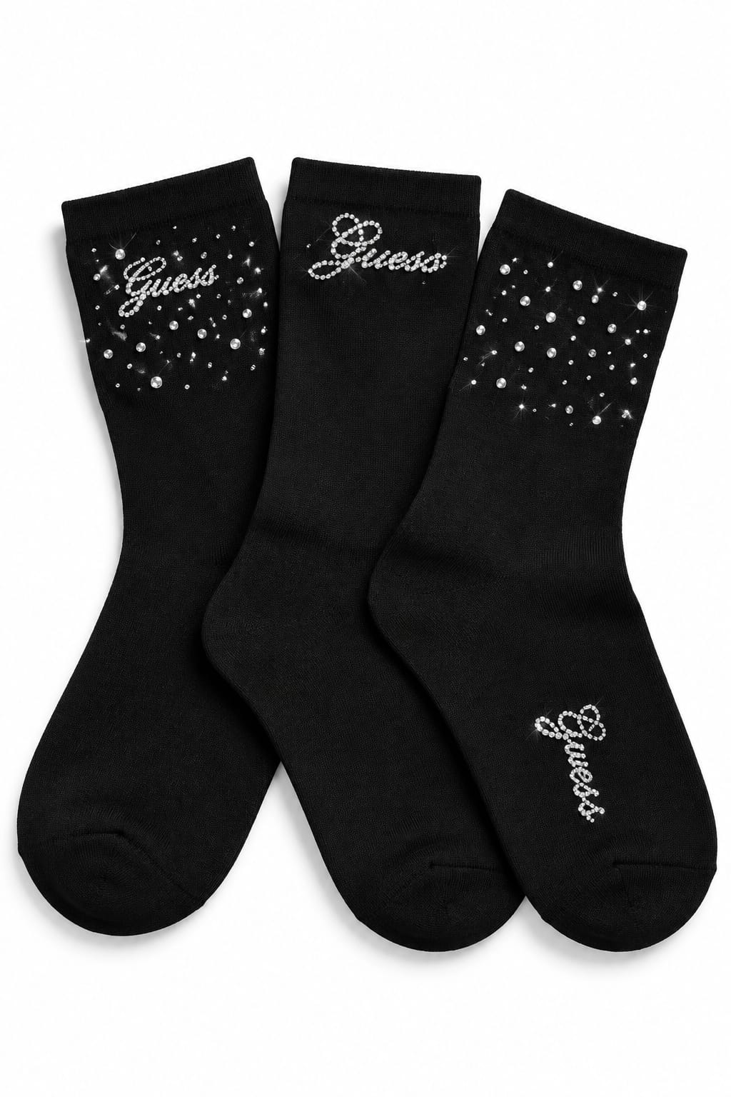 O6BG05K7319 GUESS – 3 Pack Glam Lurex Socks