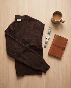 Only e Sons Maglione Scollo a V Traforato