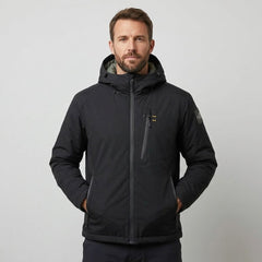 BLAUER Giaccone Tecnico Imbottito con Cappuccio devon