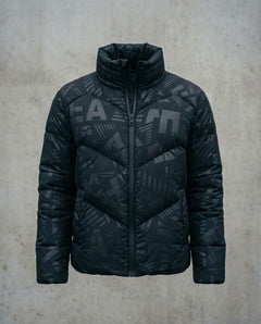 EA7 Emporio Armani Giubbino Imbottito Graphic Chevron Puffer