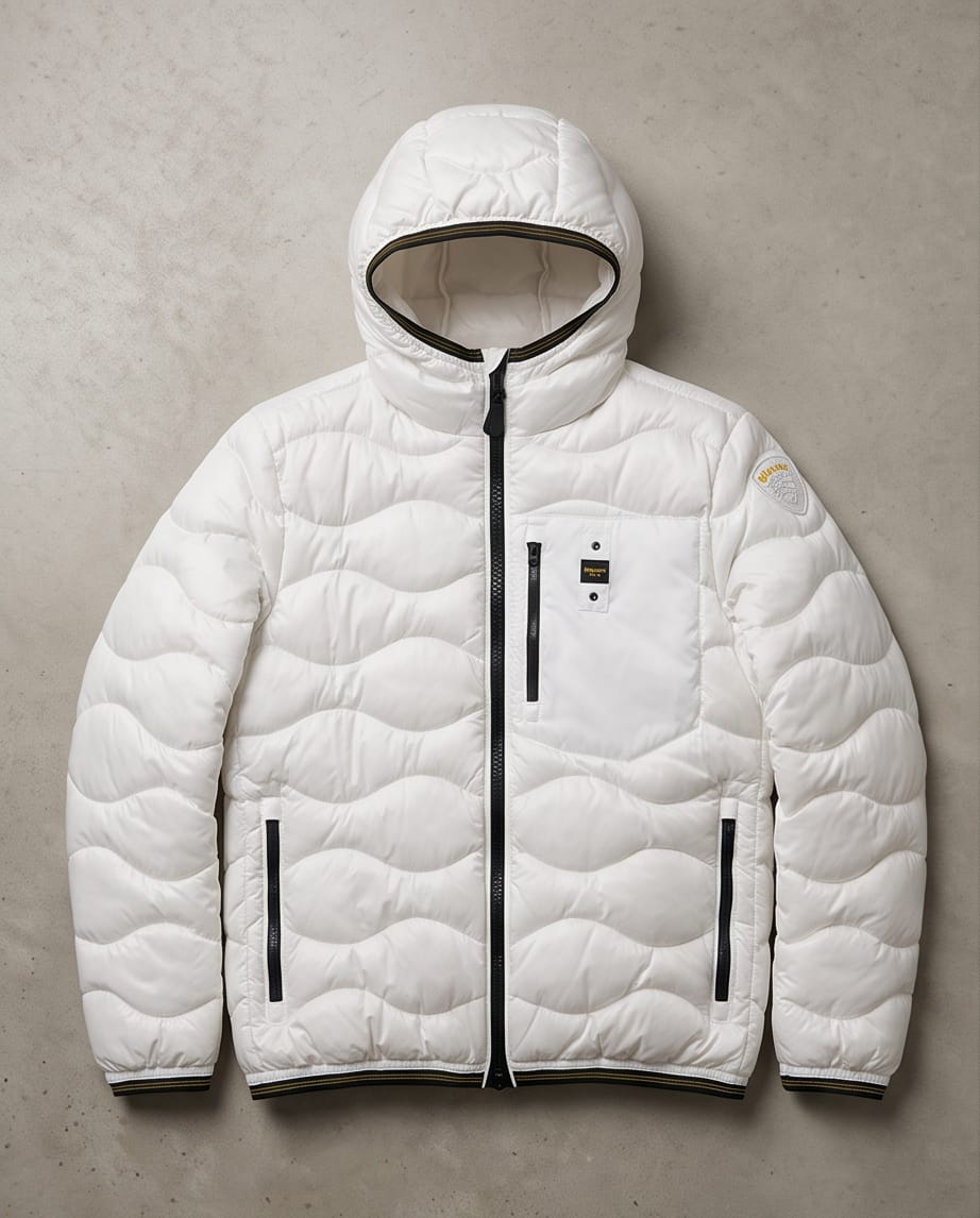 BLAUER Piumino Corto Uomo Wave Horizon Shield