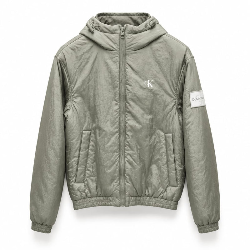 Calvin Klein giubbotto Harrington imbottito con cappuccio
