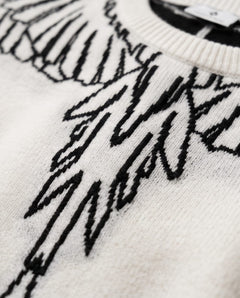 Maglione Marcelo Burlon Empty Jumper