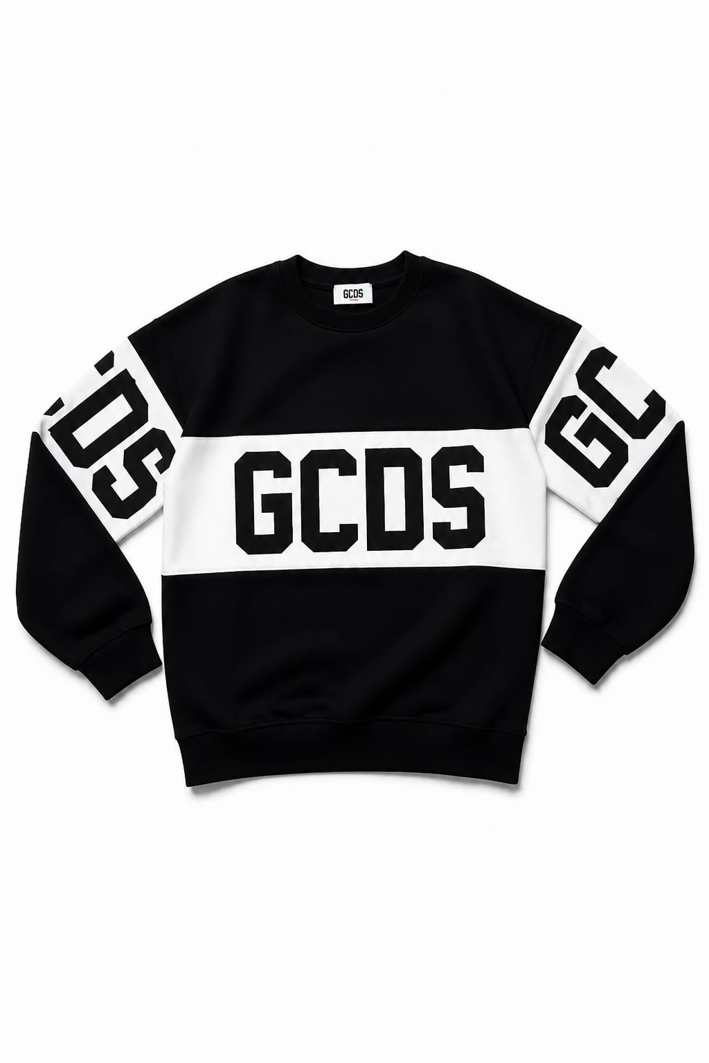 GCDS Band Logo Crewneck Simbolo Atletico