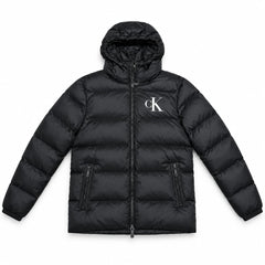 CALVIN KLEIN Bomber Imbottito con Cappuccio