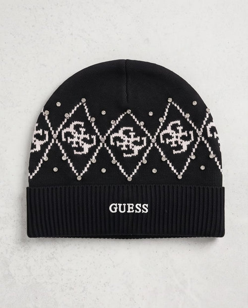 GUESS Berretto Di Lana Lily 4G Jacquard SWTR