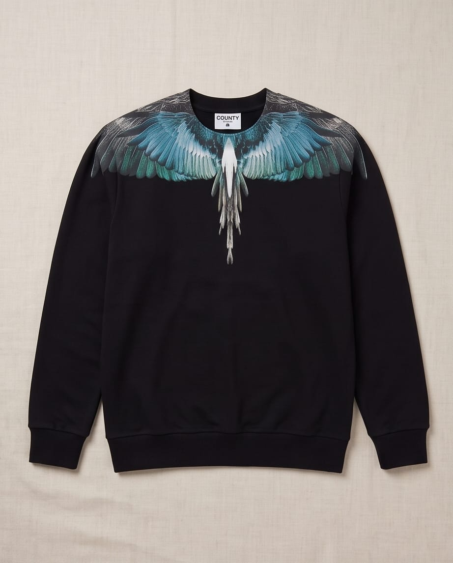 MARCELO BURLON Felpa Seraphic Meridian