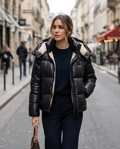 BLAUER Piumino Corto Lucido con Cappuccio – Gloria