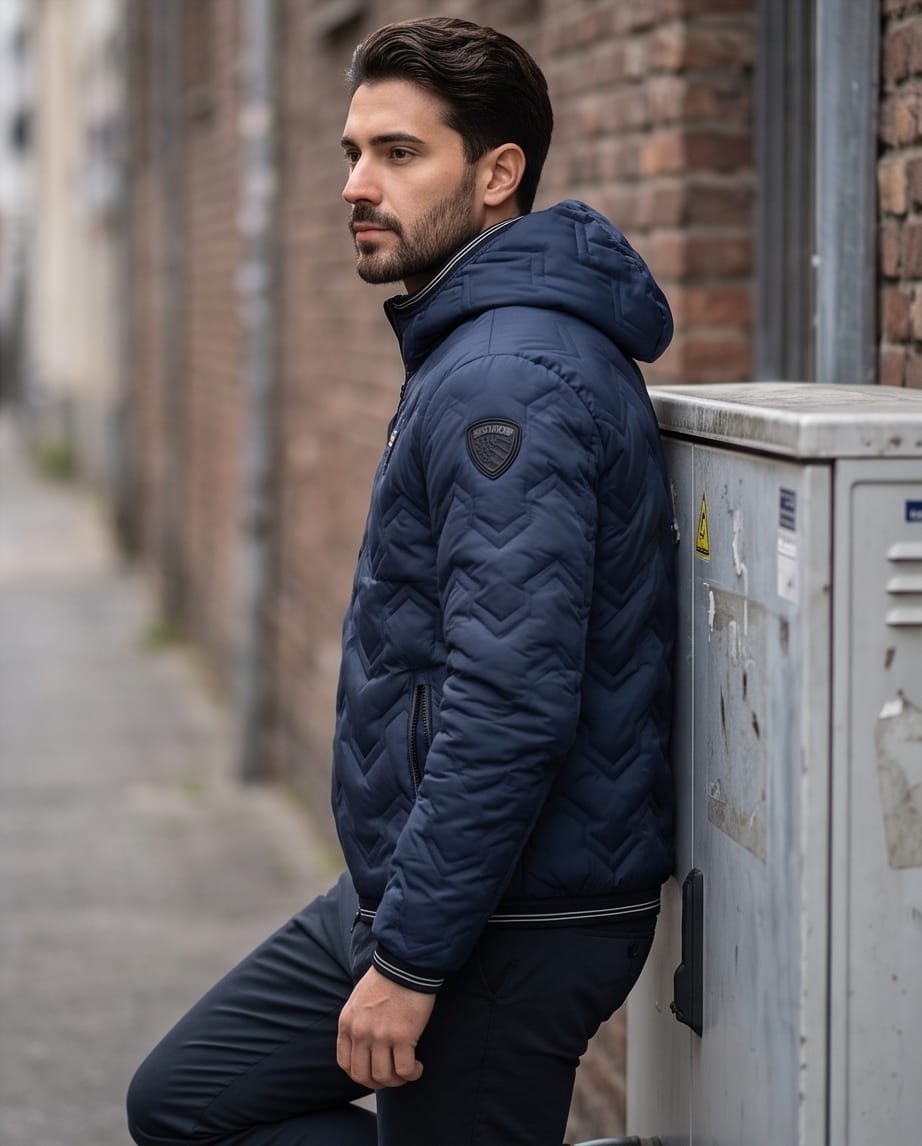 Piumino Blauer Uomo con cappucci