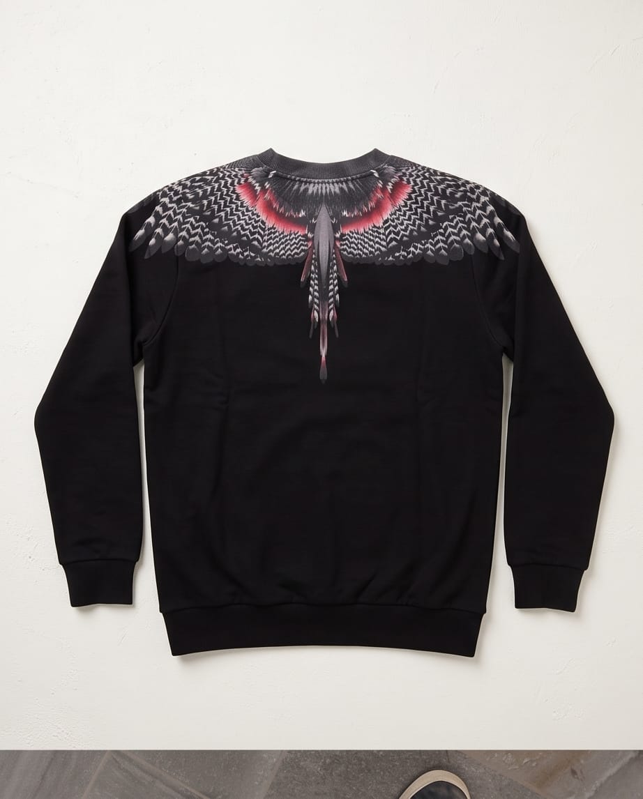MARCELO BURLON Felpa Articulated Descent