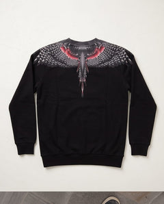 MARCELO BURLON Felpa Articulated Descent