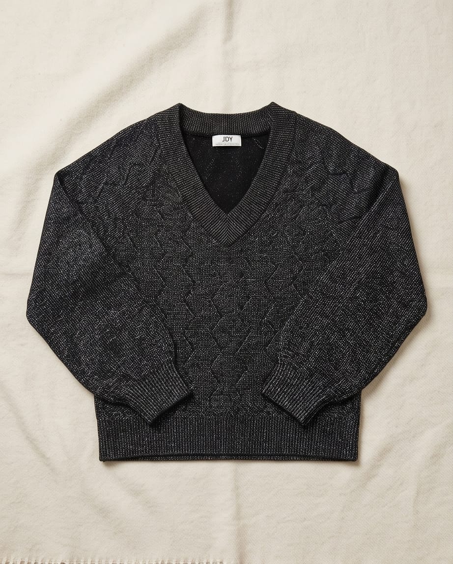 Only e Sons Maglione Scollo a V Traforato
