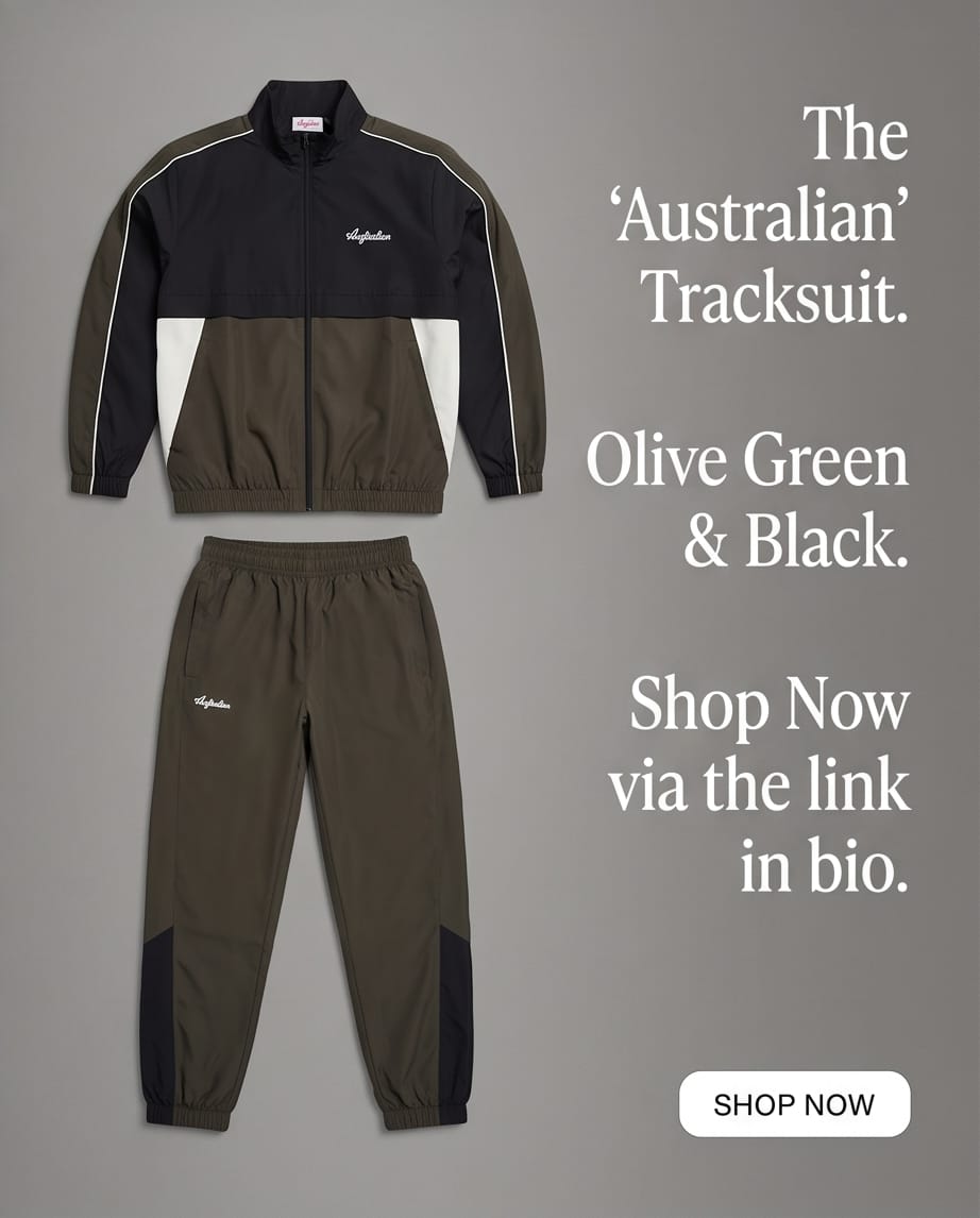 AUSTRALIAN Tuta – Classico Italiano dal Carattere Sportivo