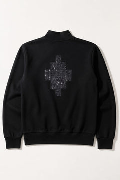 MARCELO BURLON Track Jacket - Croce con Brillantini