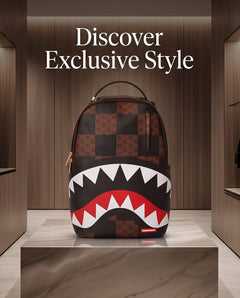 SPRAYGROUND Zaino Shark in Paris Money Style