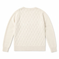 YES ZEE Maglione Lavorato Comfort Raffinato