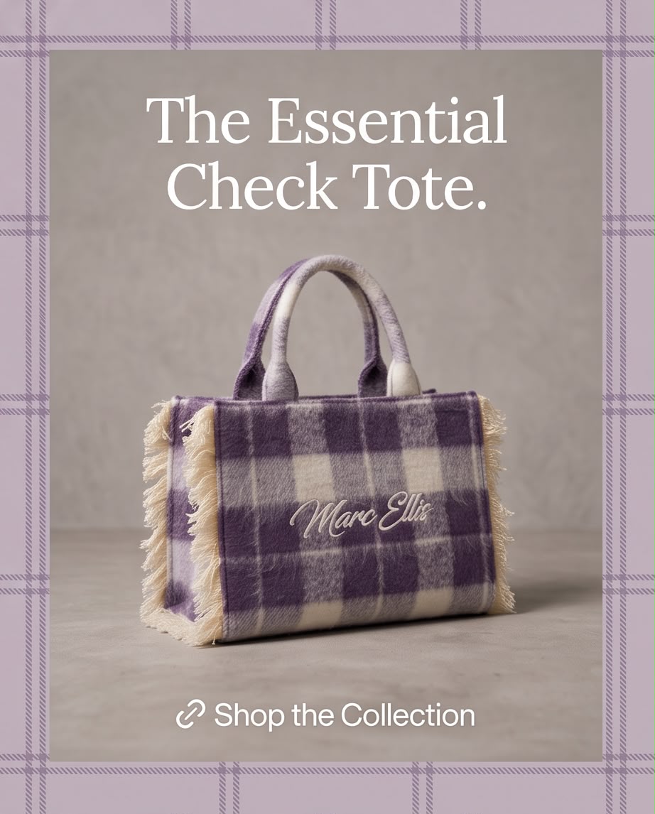 MARC ELLIS Buby check M