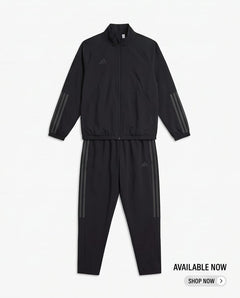 ADIDAS Tuta Completa Nero Sfumato