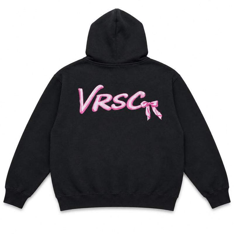 VRSC COUTURE Felpa Hoodie Ribbon Signature