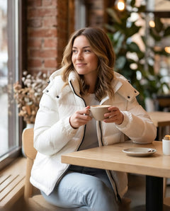 BLAUER Piumino Corto Lucido con Cappuccio – Gloria