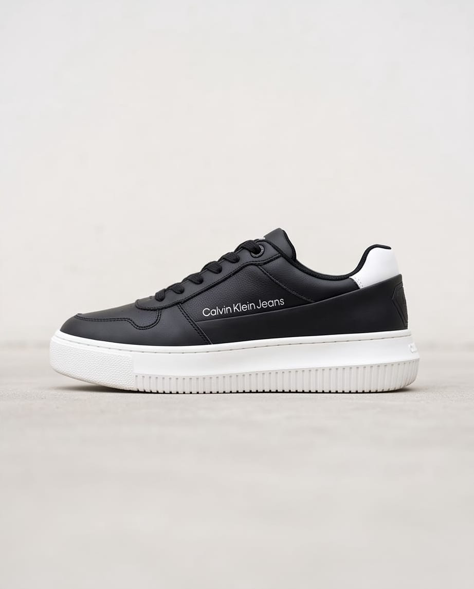 Calvin Klein Sneaker Nera Chunky vista