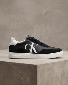 Calvin Klein Sneaker Nera Maxi dettaglio