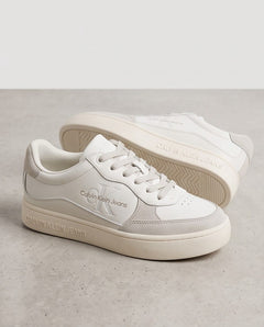 Calvin Klein Sneaker Bianca Classic dettaglio
