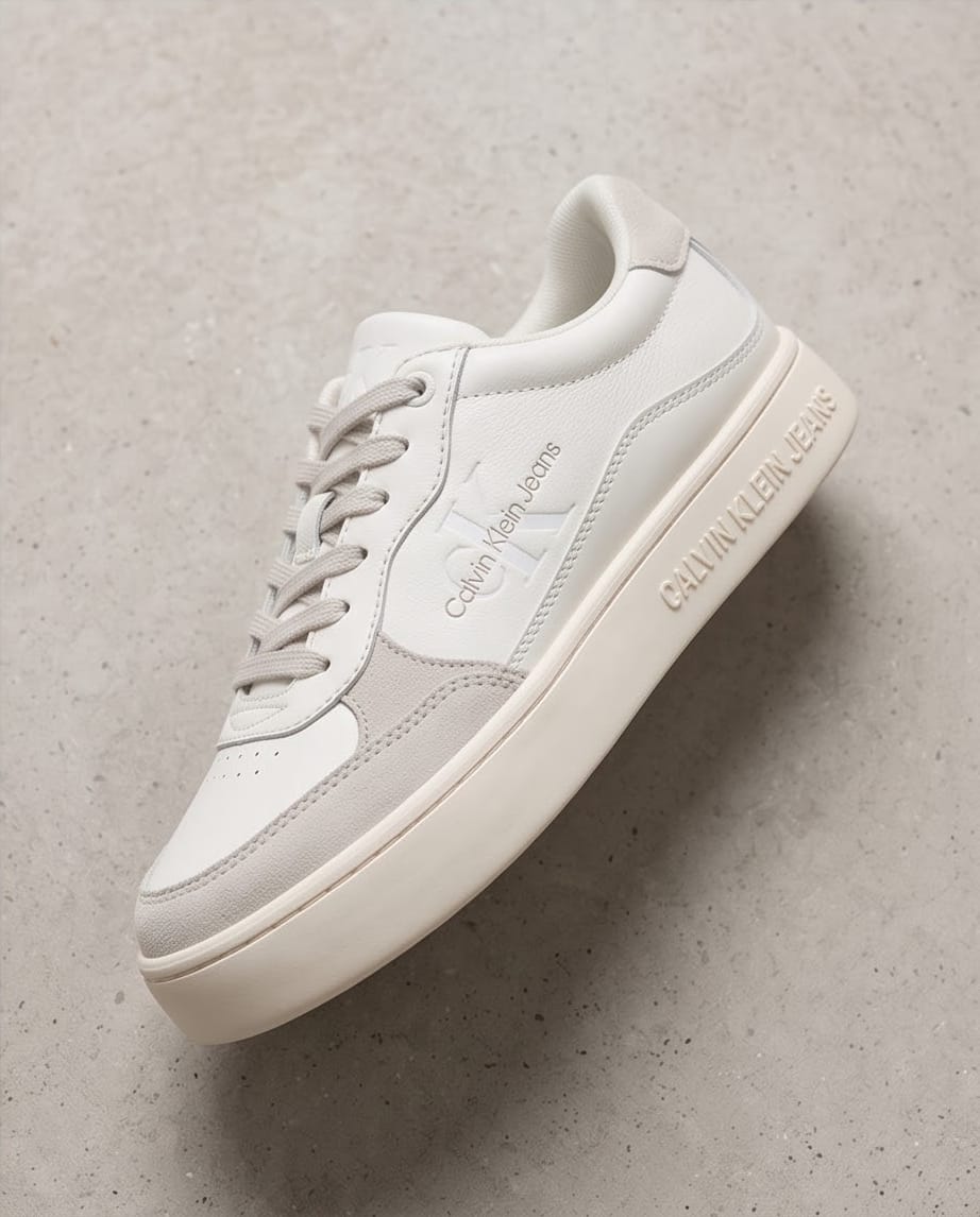 Calvin Klein Sneaker Bianca Classic Logo CK