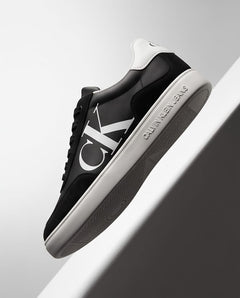 Calvin Klein Sneaker Nera Maxi vista
