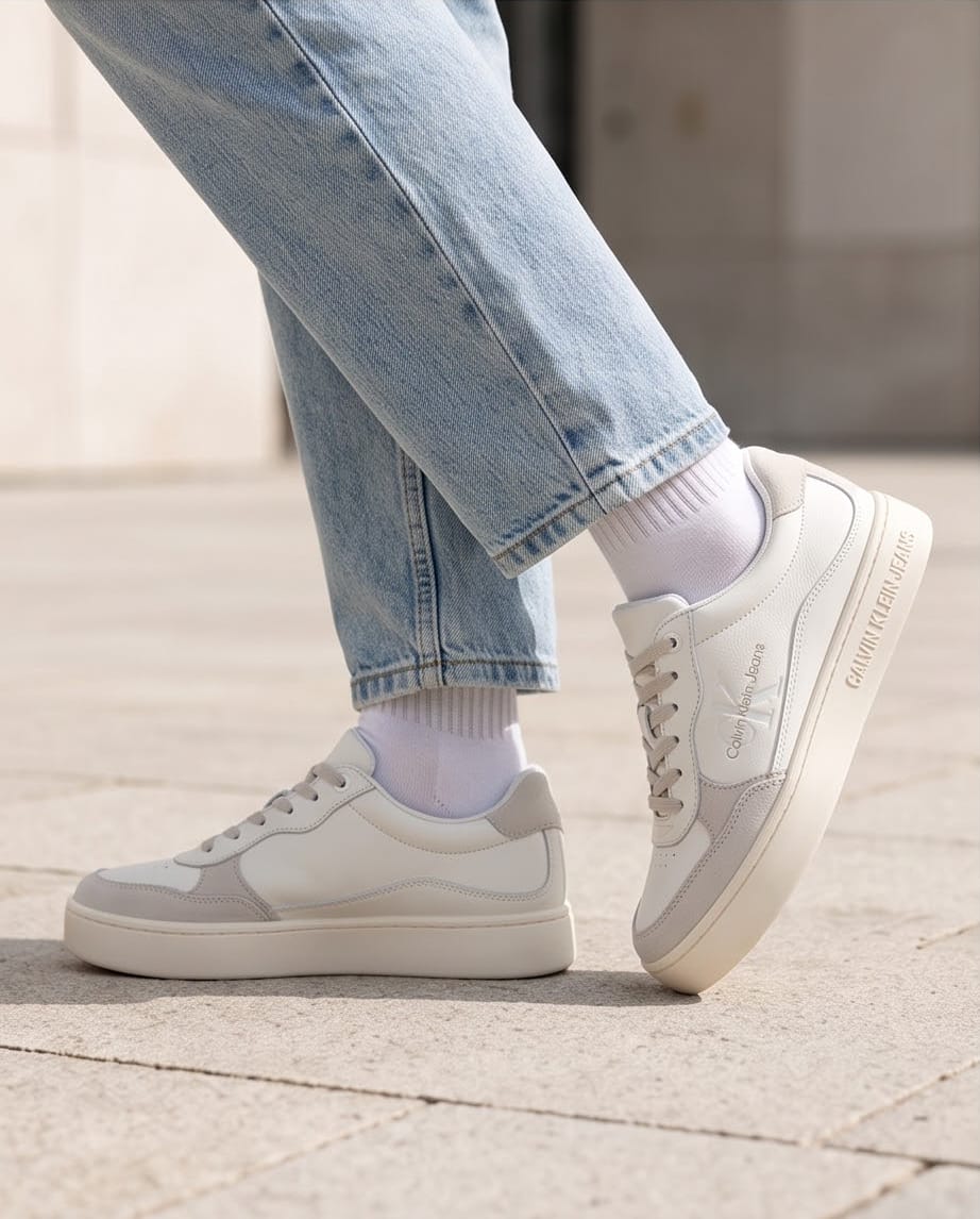 Calvin Klein Sneaker Bianca Classic suola