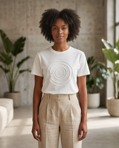 T-shirt Gabrielle Gucci Embossed