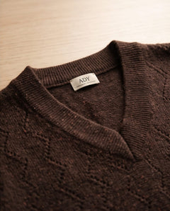 Only e Sons Maglione Scollo a V Traforato
