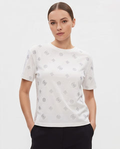 GUESS T-shirt AMALIA ALLOVER PEONY