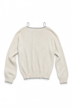 ONLY Maglione Scollo a V con Profili Lurex