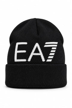 A7 Emporio Armani Beanie Visibility con maxi logo